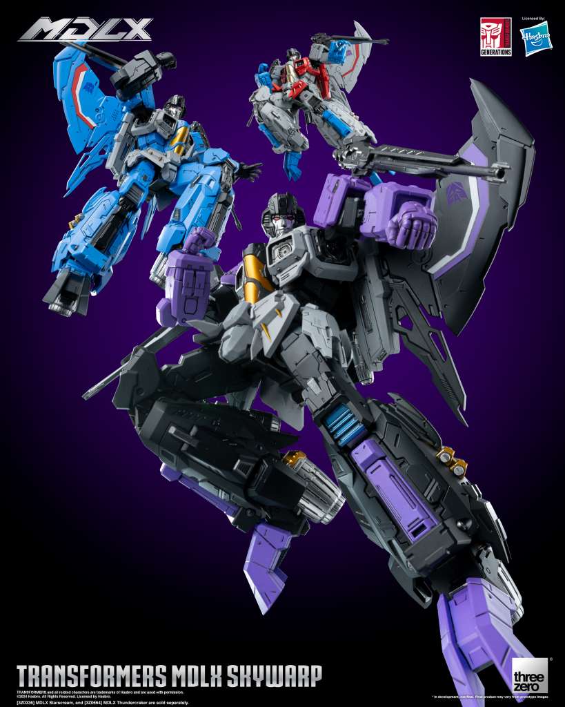 Transformers MDLX Action Figure Skywarp 20 cm threezero