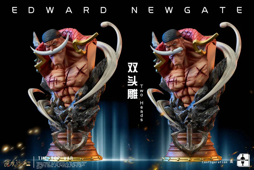 MagicBook Studio One Piece Edward Newgate Statue