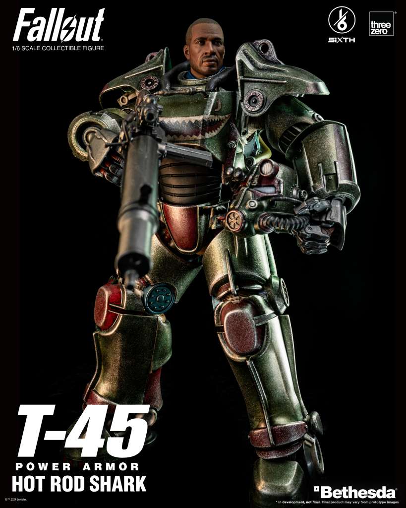 Fallout T-45 Hot Rod Shark Power Armor 1/6 Af