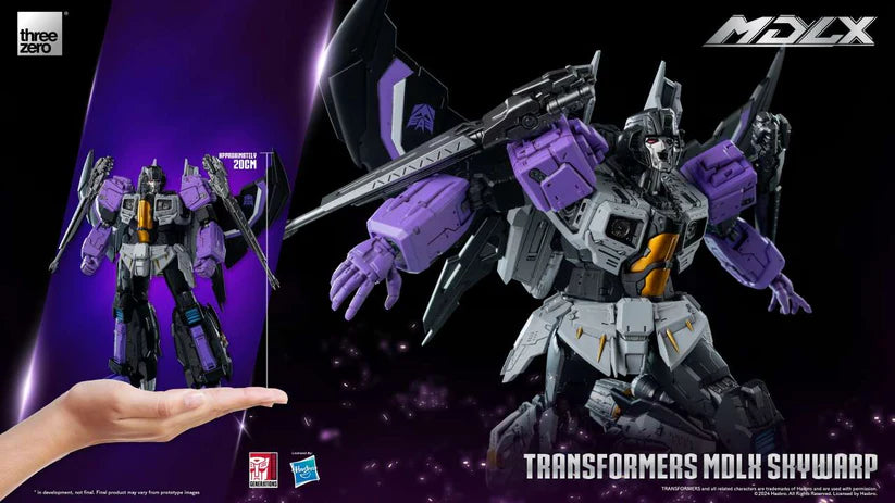 Transformers MDLX Action Figure Skywarp 20 cm threezero