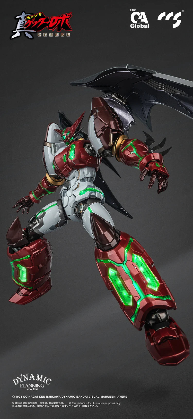 CCS TOYS SHIN GETTER Stars Slasher VER