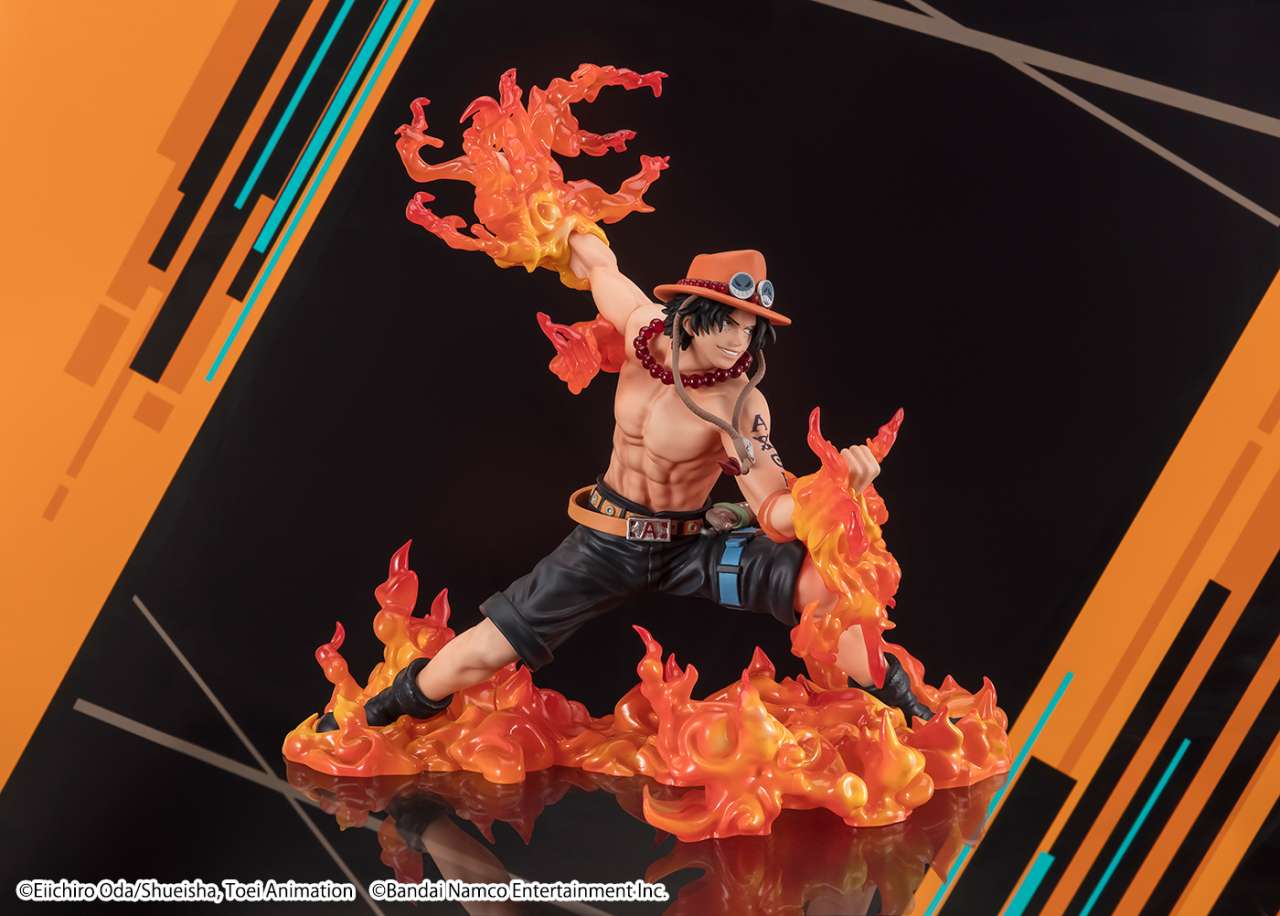 Figuarts Zero Extra BattleBST One Piece Zero Portgas D.Ace Bounty Rush 5th 17cm