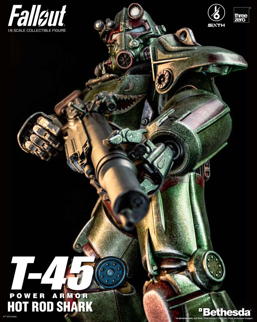 Fallout T-45 Hot Rod Shark Power Armor 1/6 Af