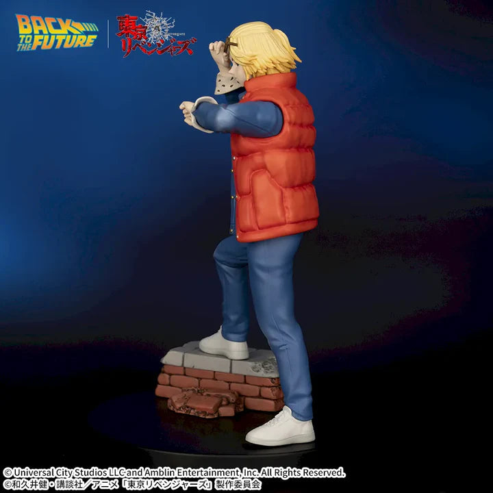 Back   to   the   future   x   Tokyo   Revengers   ACT/CUT   -   Premium   Figure   Manjiro   Sano