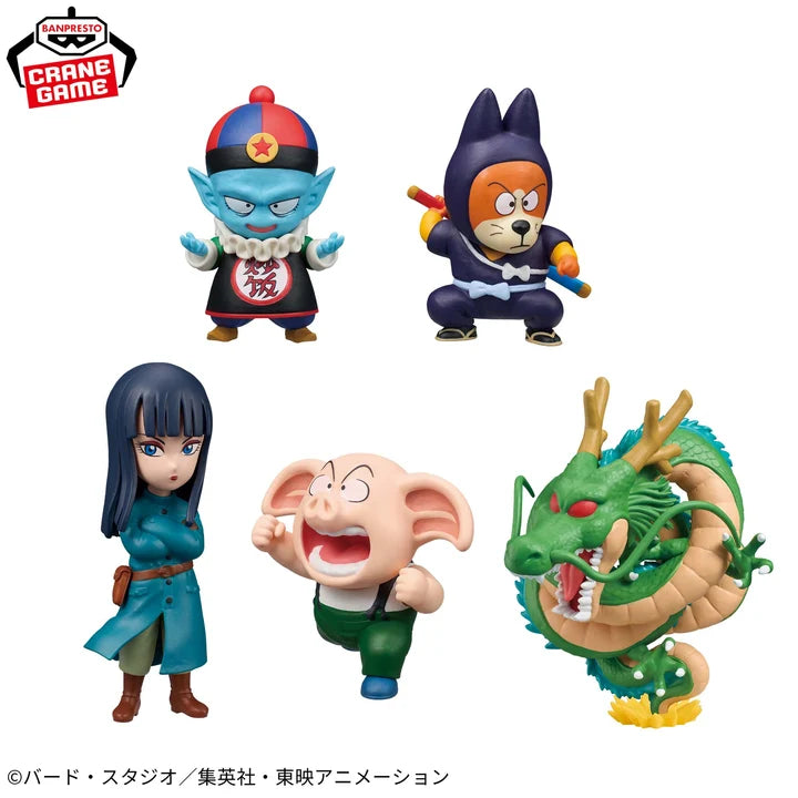 Dragon   Ball   World   Collectable   Figures   -   Youth   Edition   6   Complete   Set   of   5   Types
