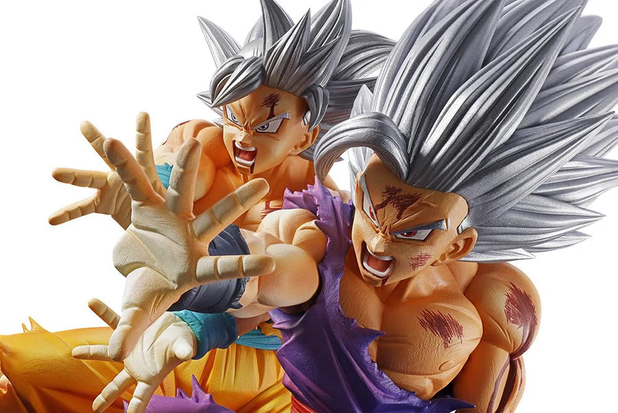 Dragon   Ball   Super   10th   Anniversary   Edition   Son   Goku   Ultra   Instinct   &   Son   Gohan   Beast   MASTERLISE   OUTSIDE   Figure   Set + V-JUMP2 Esclusivo!