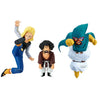 DRAGON BALL Z MATCH MAKERS - ANDROID 18 VS MR. SATAN (VS MIGHTY MASK) COMPLETE SET OF 2 TYPES