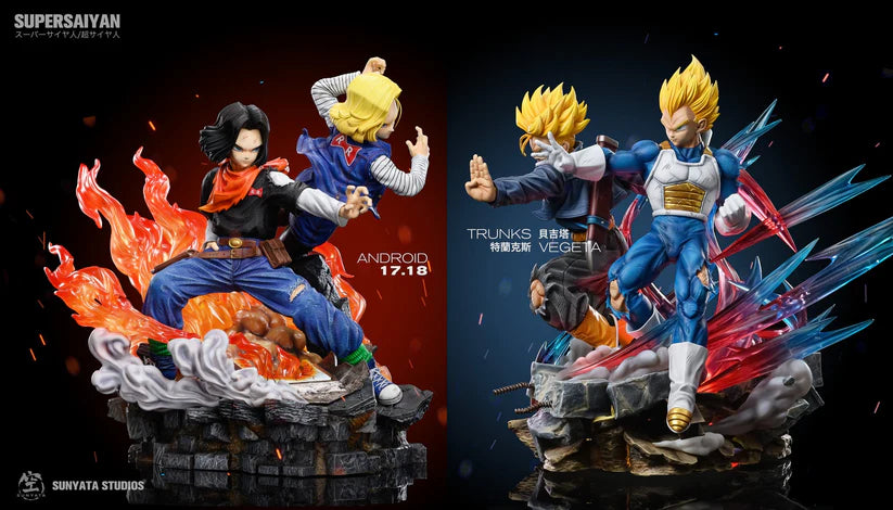 Sunyata Studio 1/6 Dragon Ball Android 17 & Android 18 Statue