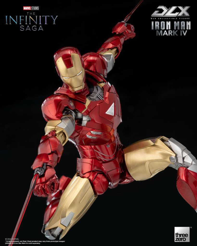 Infinity Saga Dlx Iron Man Mark 4 Af Threezero