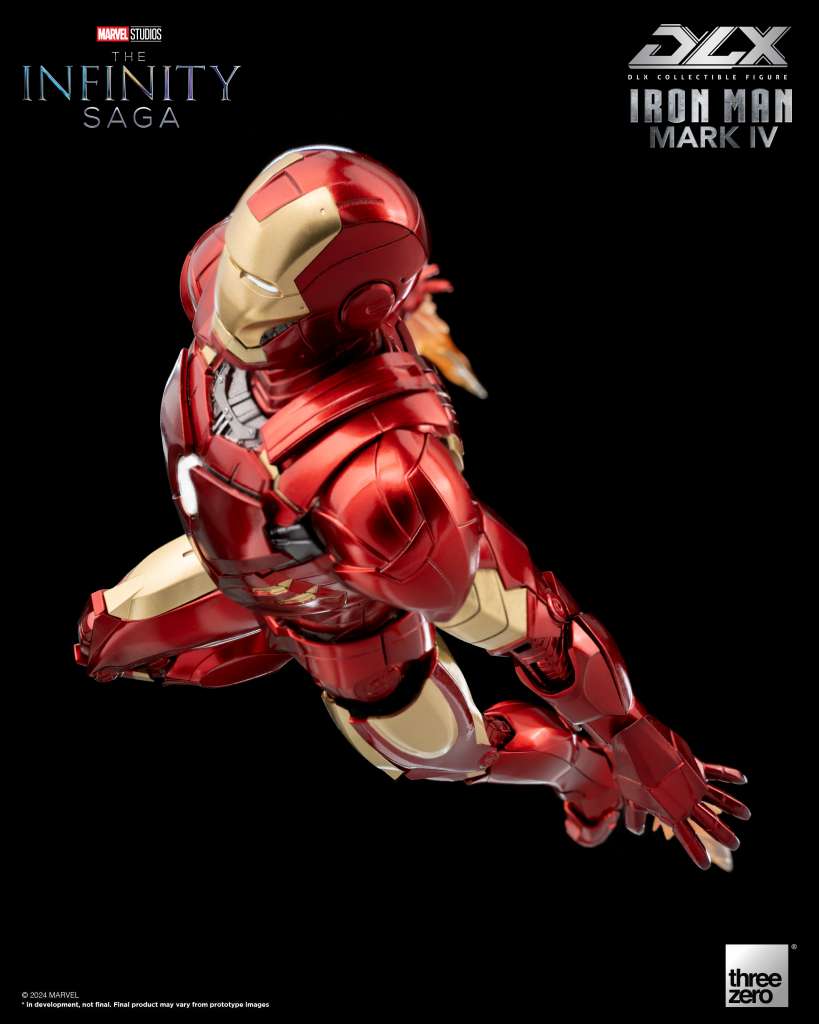 Infinity Saga Dlx Iron Man Mark 4 Af Threezero