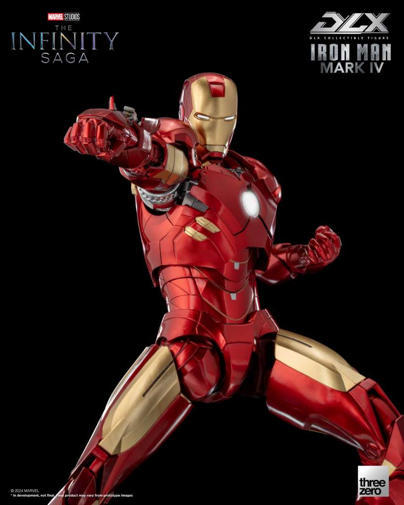 Infinity Saga Dlx Iron Man Mark 4 Af Threezero