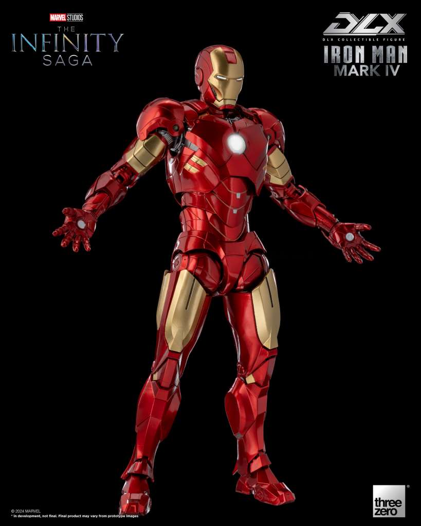 Infinity Saga Dlx Iron Man Mark 4 Af Threezero