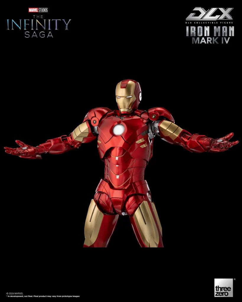 Infinity Saga Dlx Iron Man Mark 4 Af Threezero