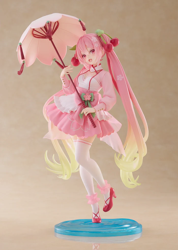 Hatsune   Miku   AMP+   Figure   -   Sakura   Dress   Ver.