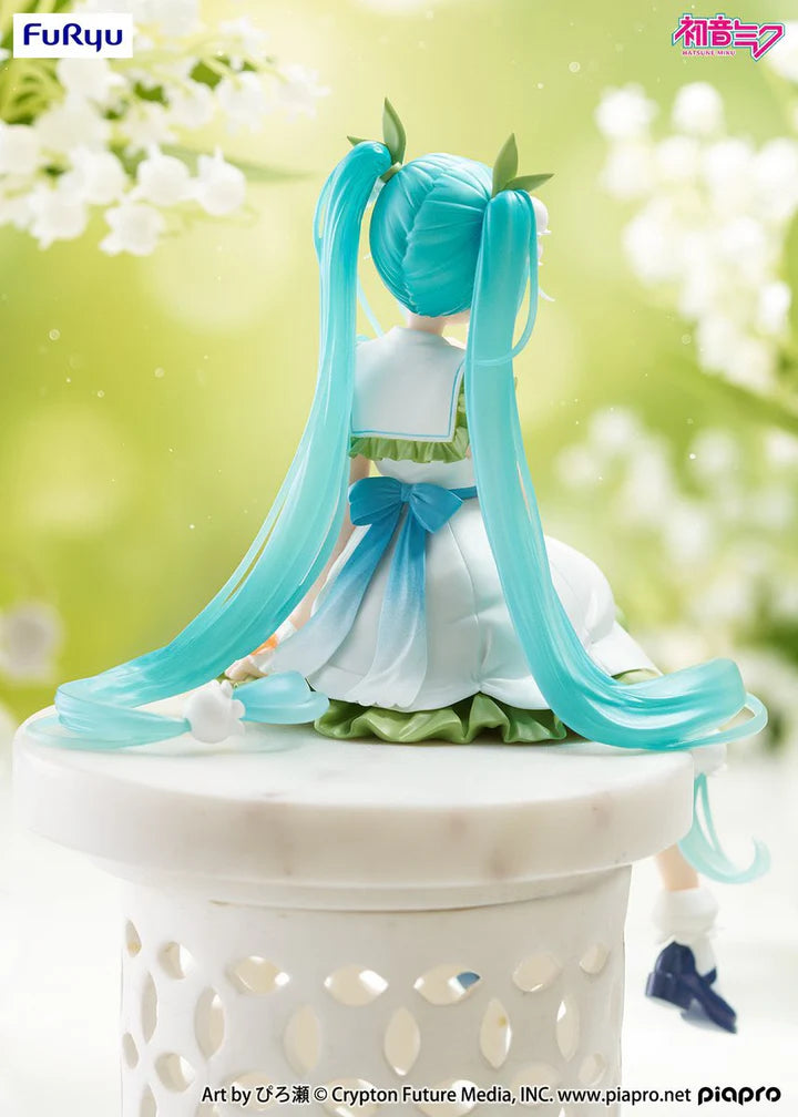 Hatsune   Miku   Noodle   Stopper   Figure   -   Flower   Fairy   Lily   of   the   Valley   Ver.