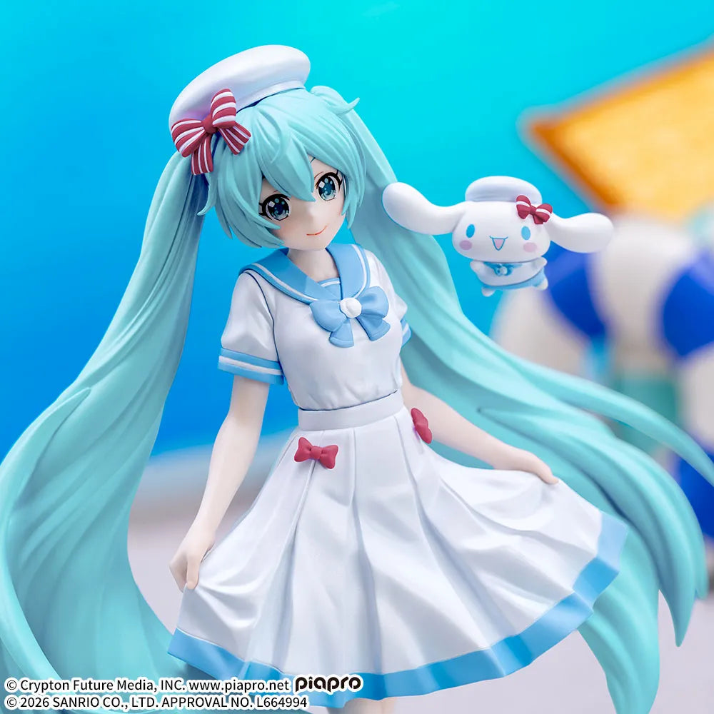 Hatsune   Miku   XStellar   Figure   -   Hatsune   Miku   x   Cinnamoroll   Summer   Ver.