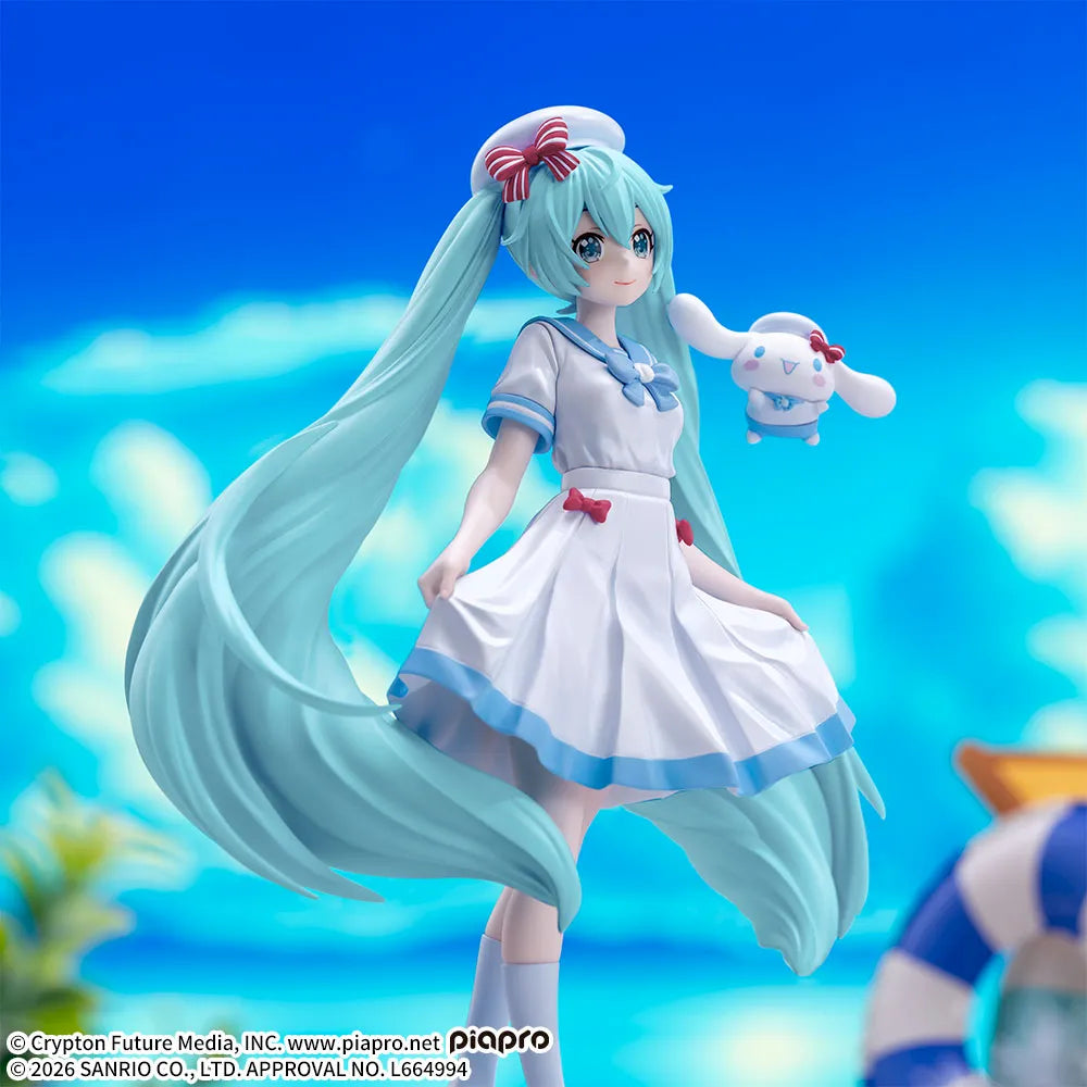 Hatsune   Miku   XStellar   Figure   -   Hatsune   Miku   x   Cinnamoroll   Summer   Ver.