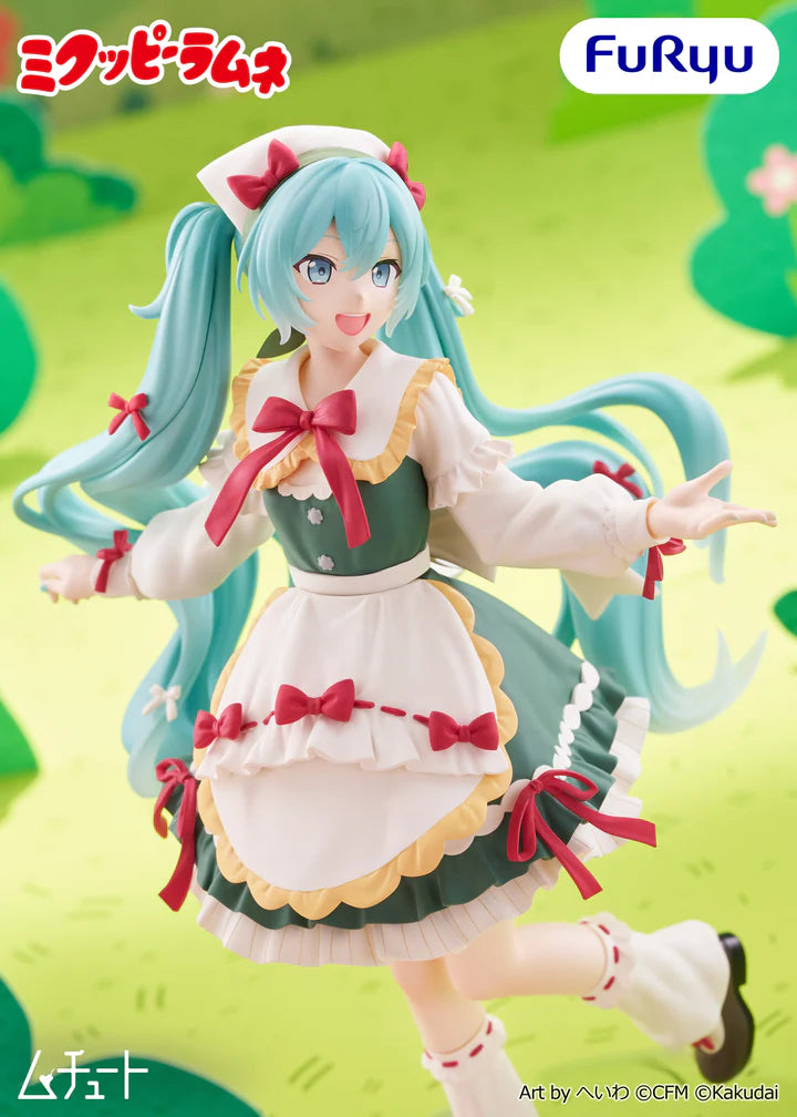 Hatsune   Miku   x   Kuppy   Ramune   Muchuuto   Figure   -   Mikuppy   Ramune   Ver.