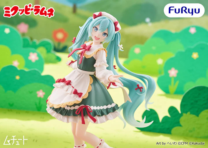Hatsune   Miku   x   Kuppy   Ramune   Muchuuto   Figure   -   Mikuppy   Ramune   Ver.