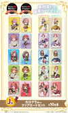 Hiko   Kuji   The   Quintessential   Quintuplets   -   J   Prize   Hologram   &   Clear   Card   Set   Complete   Set   of   10   Types