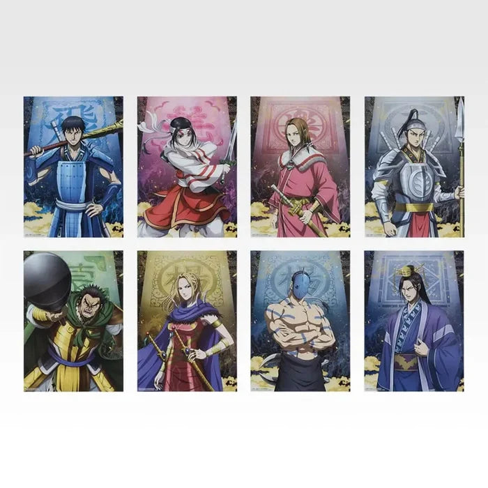 ICHIBAN KUJI KINGDOM THE ANIMATION THE TWO WHEELS OF WISDOM - CLEAR POSTER FULL SET LOT H