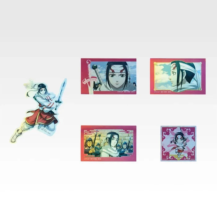 ICHIBAN KUJI KINGDOM THE ANIMATION THE TWO WHEELS OF WISDOM - HOLOGRAM STICKER FULL SET LOT I