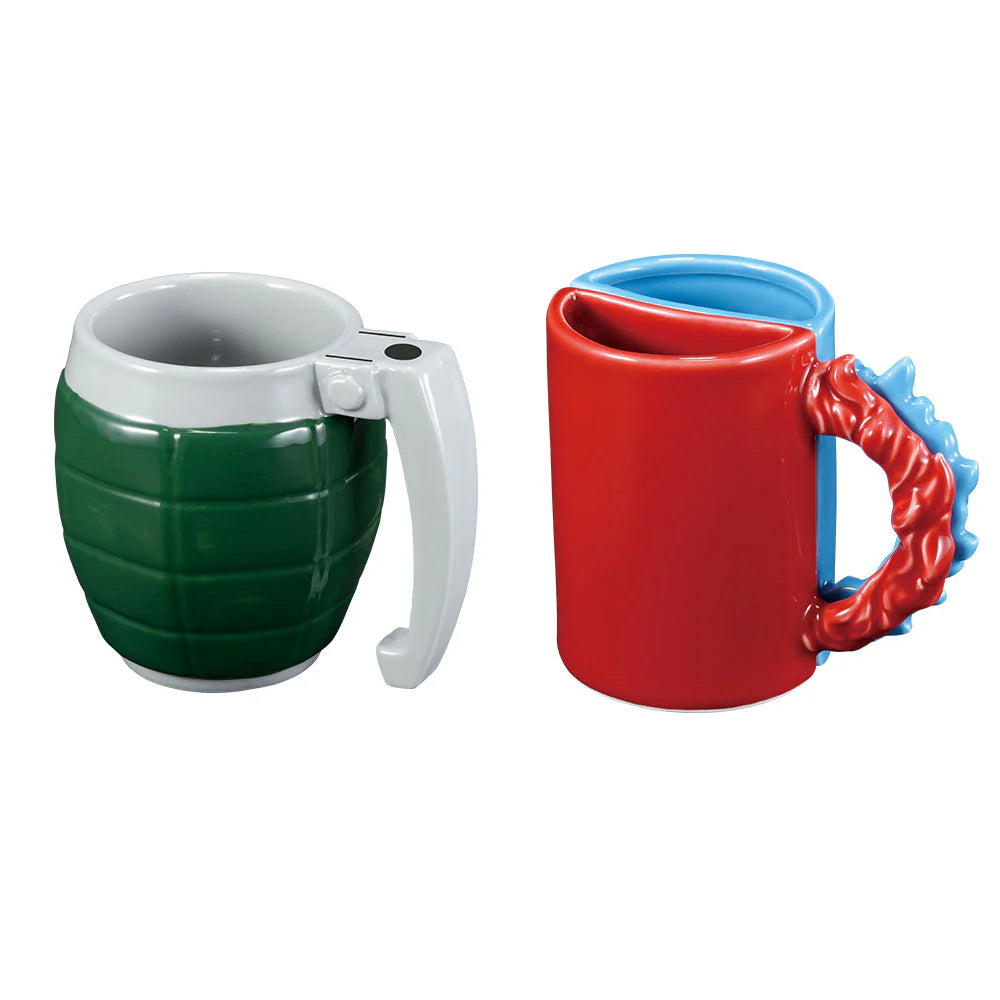 ICHIBAN   KUJI   MY   HERO   ACADEMIA   -   STAND   UP   AGAIN   -   D   PRIZE   -   MUG   COLLECTION   -   COMPLETE   SET   OF   2