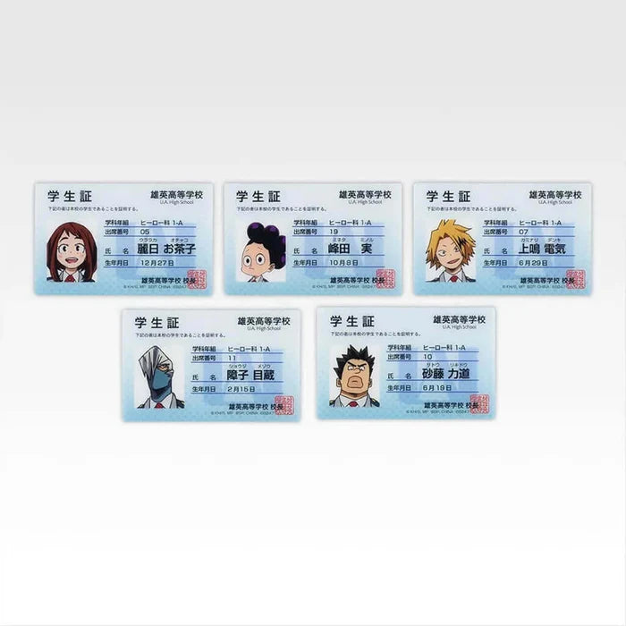 Ichiban Kuji My Hero Academia the Story of Becoming the Greatest Hero - Stationery Collection Full Set Lot I