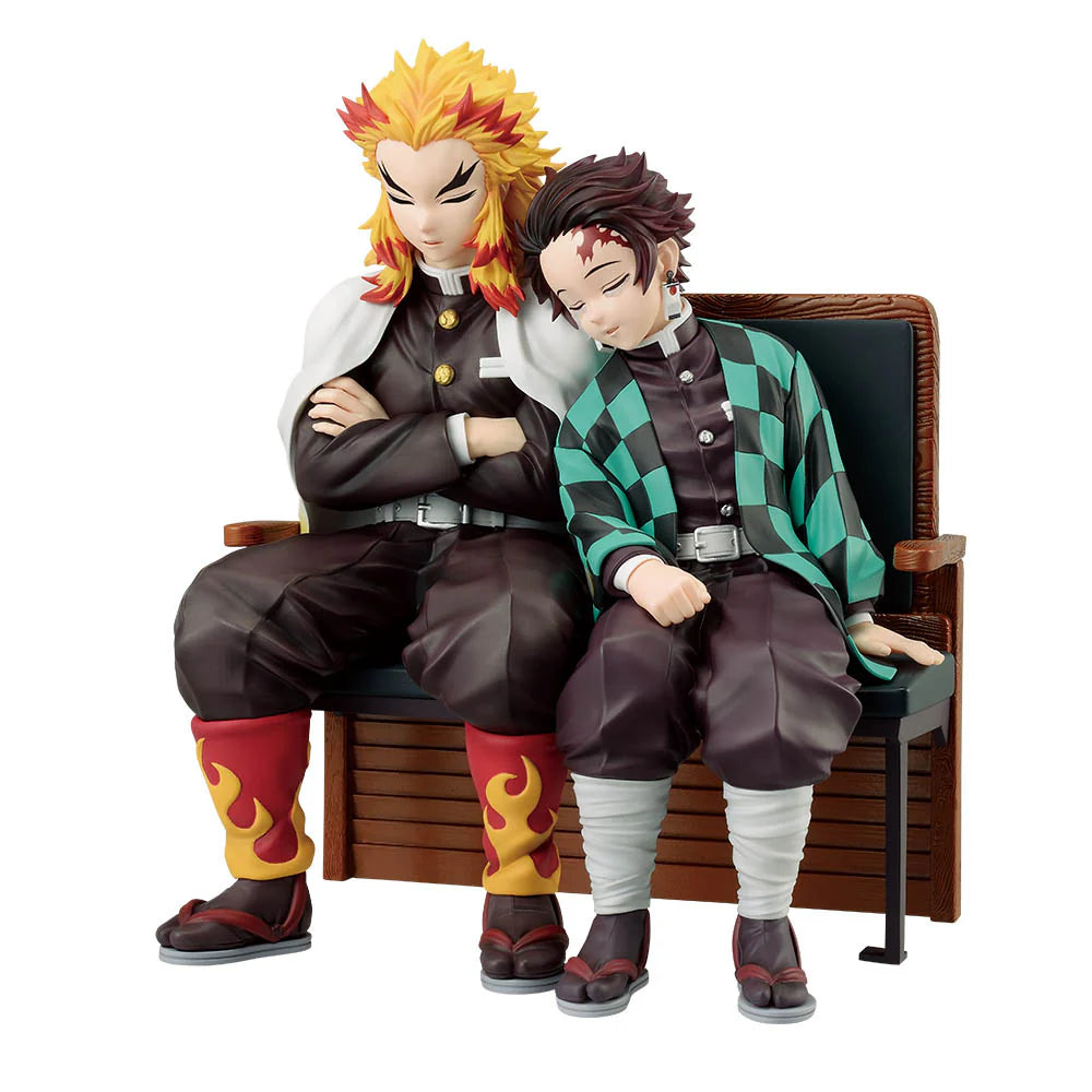 ICHIBAN   KUJI   DEMON   SLAYER   -   THE   CONNECTED   TRAIL   -   LAST   ONE   PRIZE   -   REVIBLE   MOMENT   KAMADO   TANJIRO   &   RENGOKU   KYOJURO   LAST   ONE   VER.