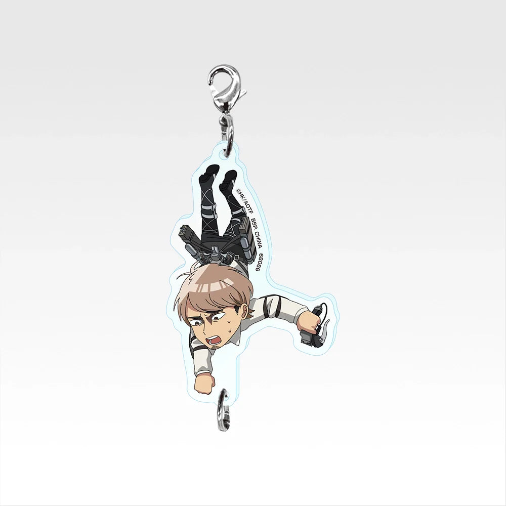 Ichiban   Kuji   Attack   on   Titan   Each   Person's   Determination   -   F   Prize   Connectable   Acrylic   Charms   Complete   Set   of   8   Types