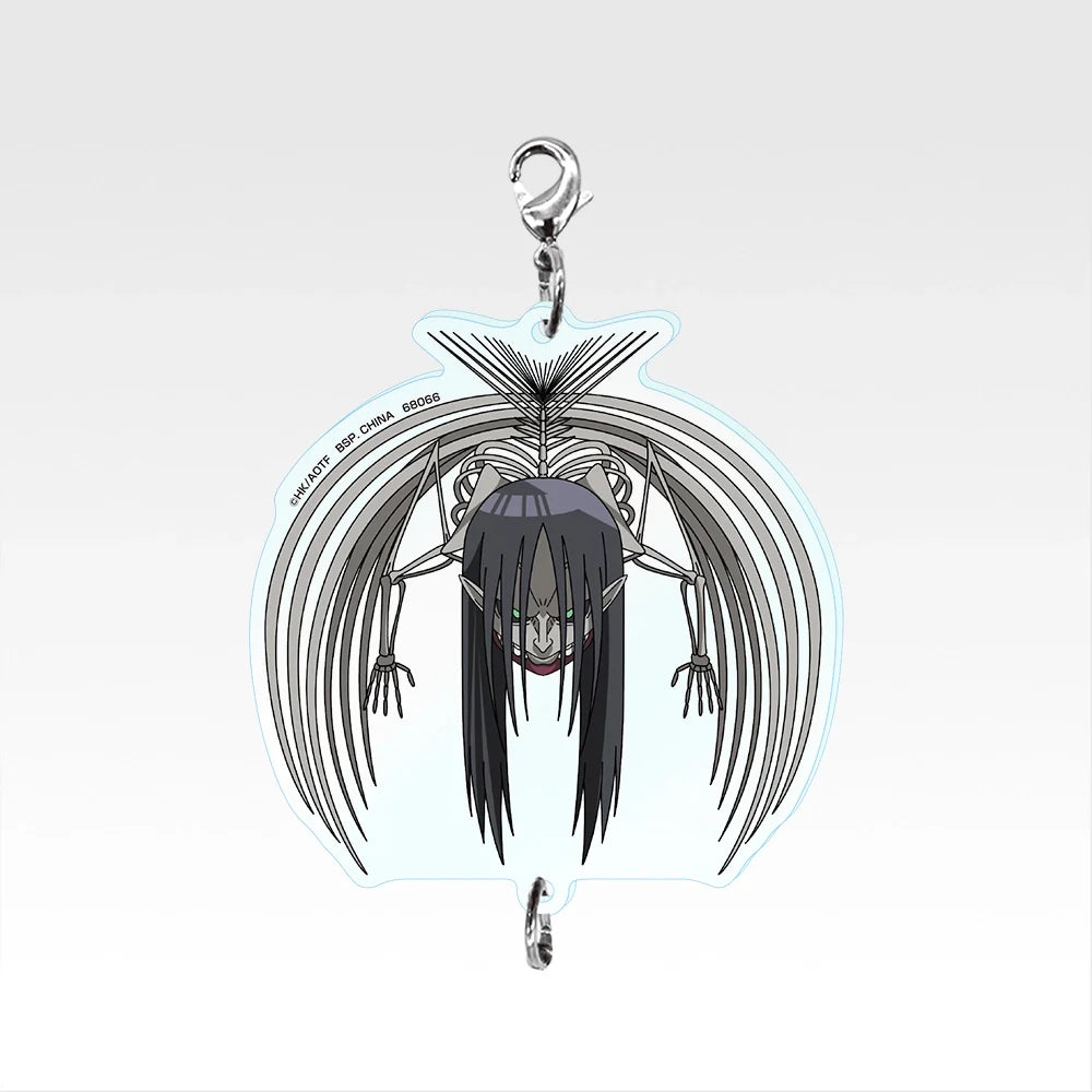 Ichiban   Kuji   Attack   on   Titan   Each   Person's   Determination   -   F   Prize   Connectable   Acrylic   Charms   Complete   Set   of   8   Types
