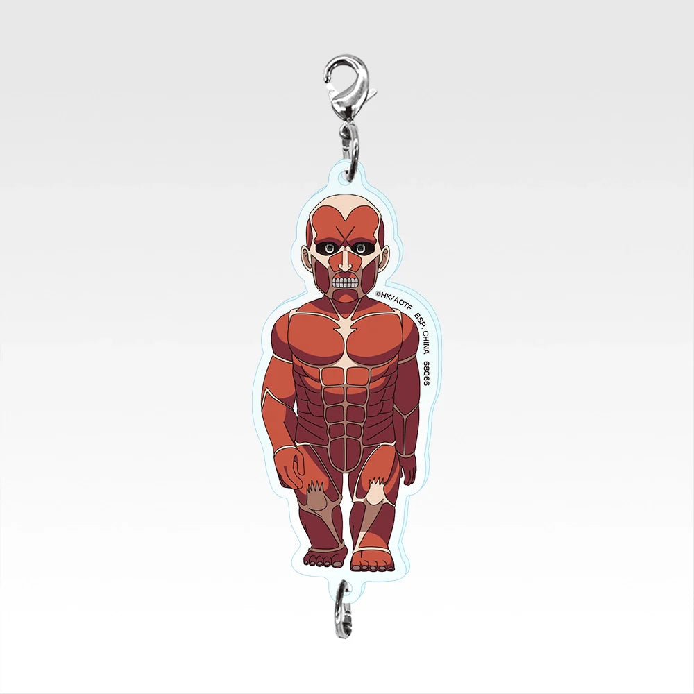 Ichiban   Kuji   Attack   on   Titan   Each   Person's   Determination   -   F   Prize   Connectable   Acrylic   Charms   Complete   Set   of   8   Types
