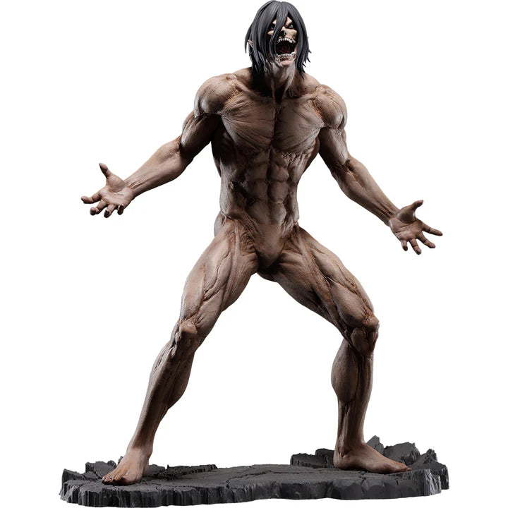 Ichiban   Kuji   Attack   on   Titan   The   World   Outside   the   Walls   -   Last   One   Prize   Eren   (Titan)   Giant   Tree   Forest   Battle   Ver.   MEGAIMPACT