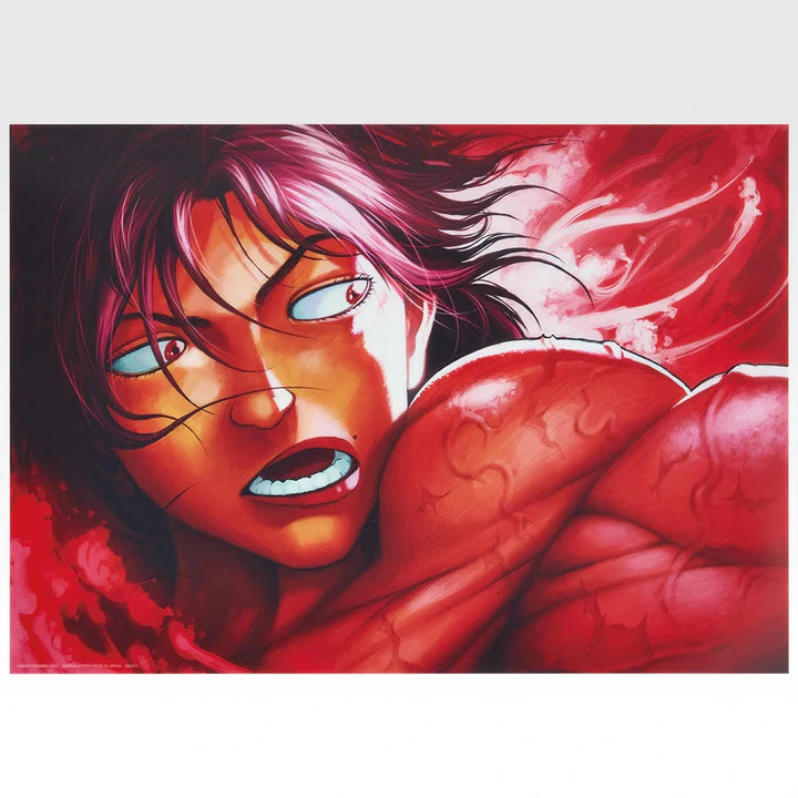 Ichiban   Kuji   Baki   the   Grappler   The   Great   Heartbeat   -   F   Prize   Clear   Posters   (10   Types)