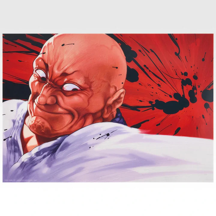 Ichiban   Kuji   Baki   the   Grappler   The   Great   Heartbeat   -   F   Prize   Clear   Posters   (10   Types)