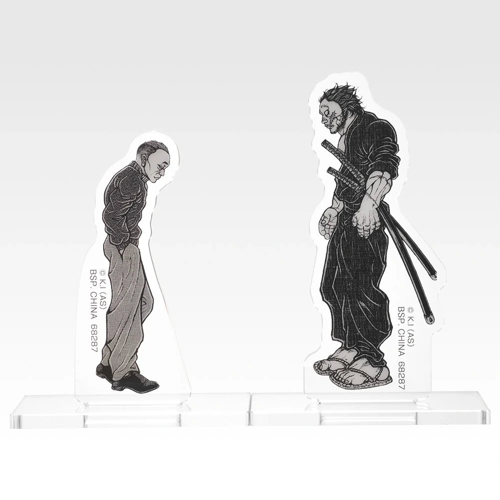 Ichiban   Kuji   Baki   the   Grappler   The   Great   Heartbeat   -   G   Prize   VS   Acrylic   Stands   Complete   Set   of   10   Types