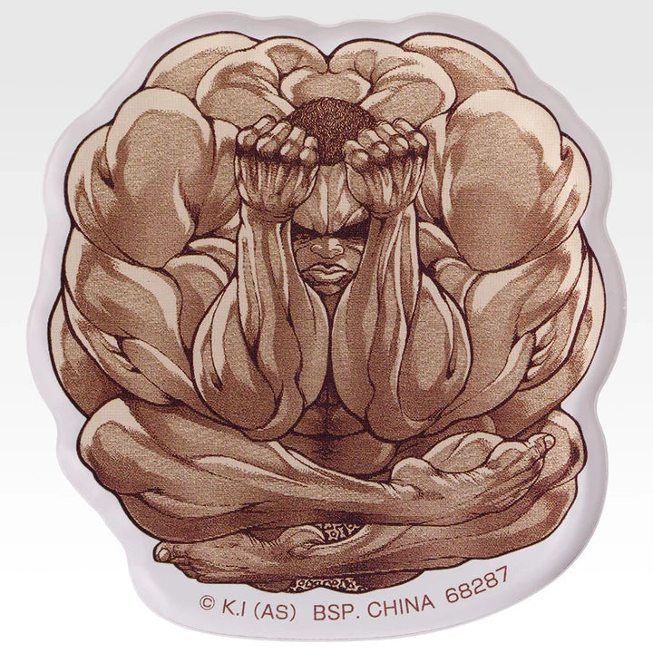 Ichiban   Kuji   Baki   the   Grappler   The   Great   Heartbeat   -   I   Prize   Acrylic   Magnet   Complete   Set   of   8   Types