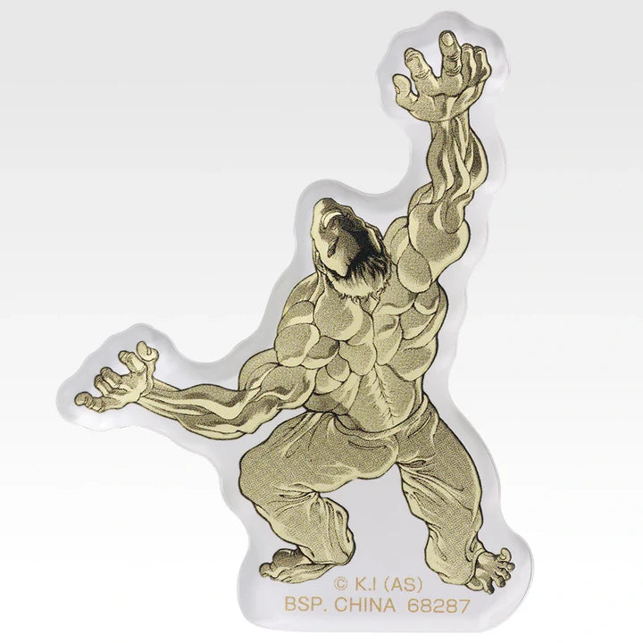Ichiban   Kuji   Baki   the   Grappler   The   Great   Heartbeat   -   I   Prize   Acrylic   Magnet   Complete   Set   of   8   Types