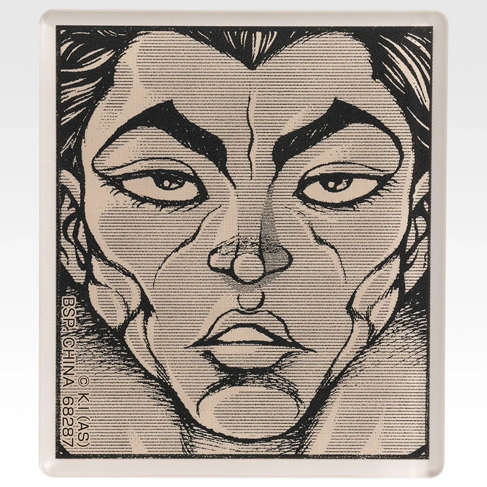 Ichiban   Kuji   Baki   the   Grappler   The   Great   Heartbeat   -   I   Prize   Acrylic   Magnet   Complete   Set   of   8   Types