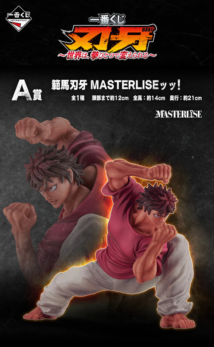 Ichiban   Kuji   Baki   the   Grappler   the   World   Can   Be   Changed   with   One   Fist   -   A   Prize   Baki   Hanma   MASTERLISE