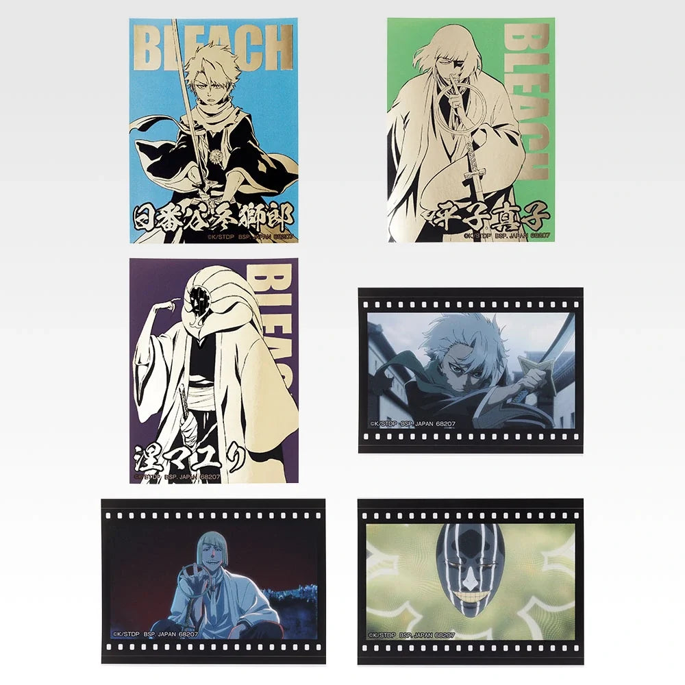 Ichiban   Kuji   Bleach   Stirring   Souls   Vol.   5   -   H   Prize   Stickers   Complete   Set   of   10   Types