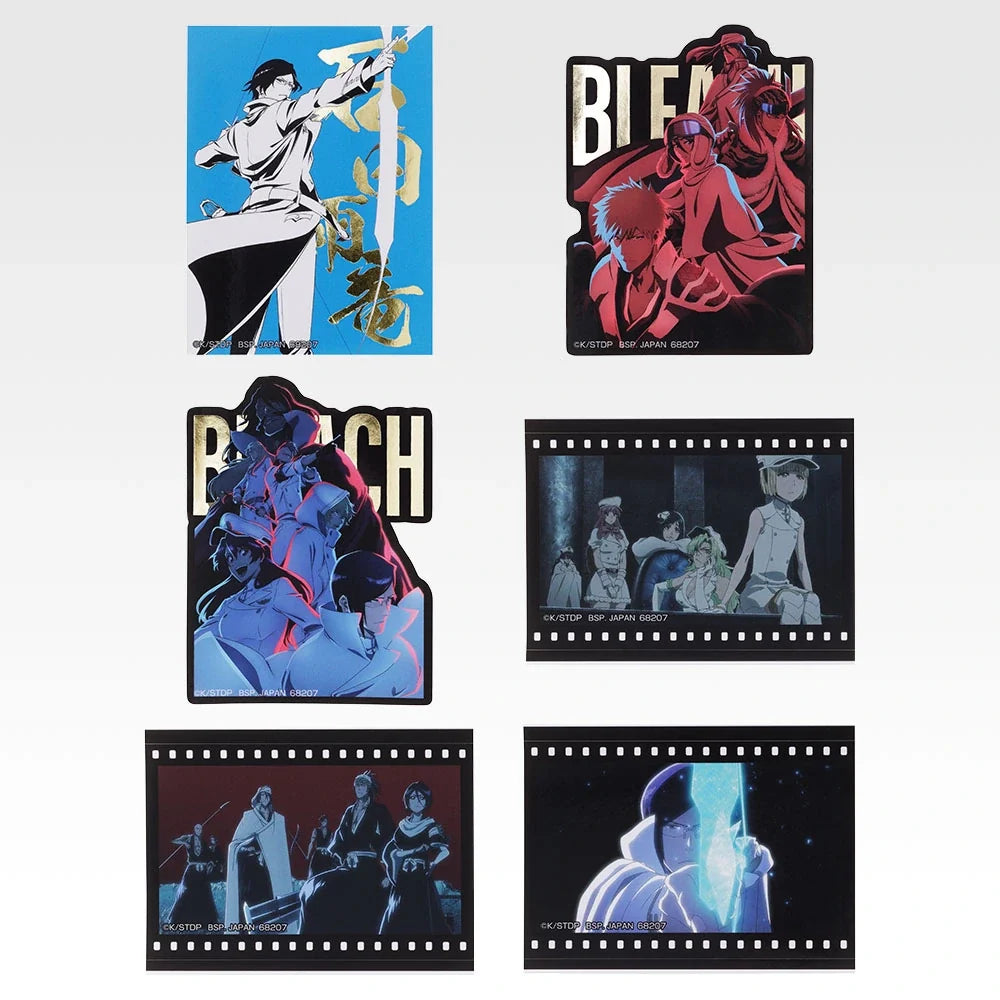 Ichiban   Kuji   Bleach   Stirring   Souls   Vol.   5   -   H   Prize   Stickers   Complete   Set   of   10   Types