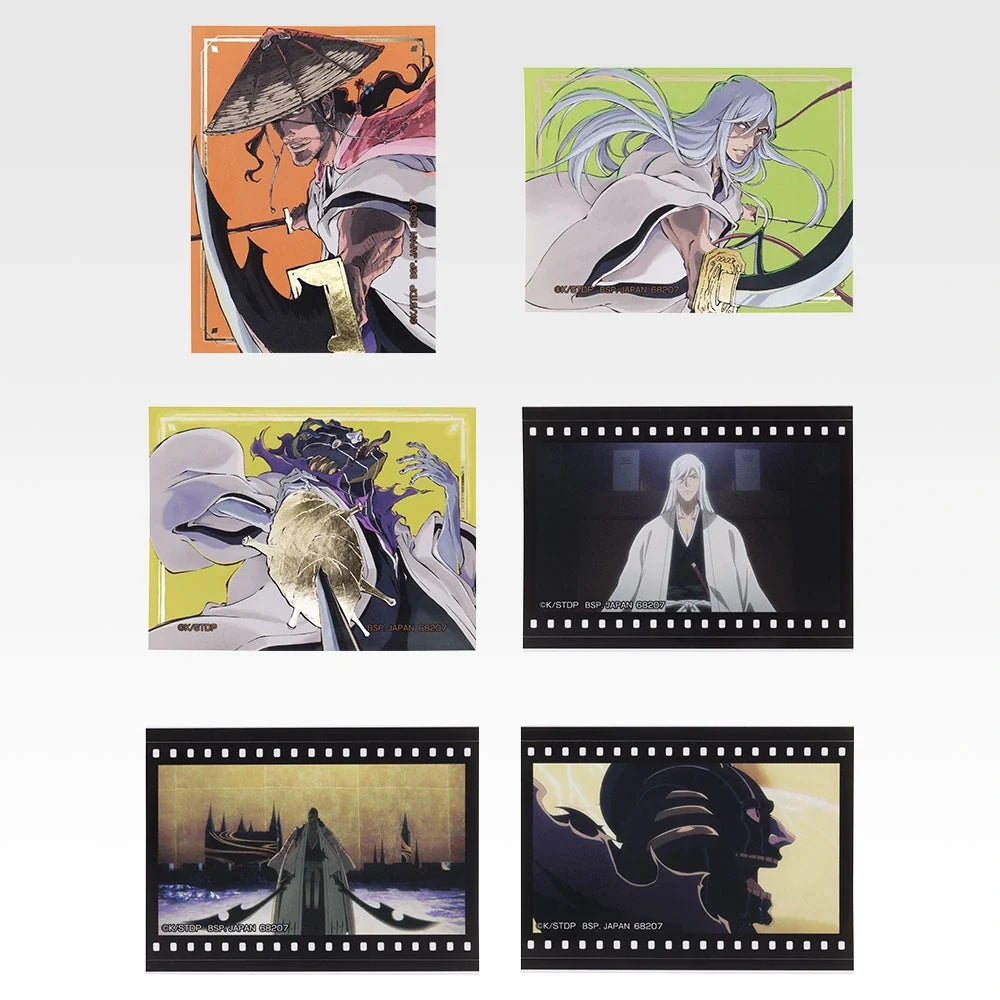 Ichiban   Kuji   Bleach   Stirring   Souls   Vol.   5   -   H   Prize   Stickers   Complete   Set   of   10   Types