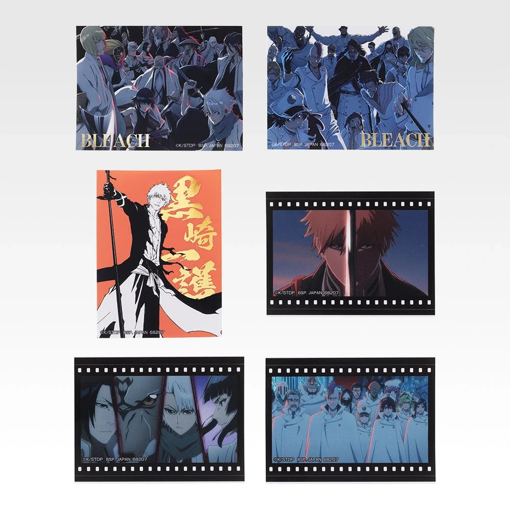 Ichiban   Kuji   Bleach   Stirring   Souls   Vol.   5   -   H   Prize   Stickers   Complete   Set   of   10   Types