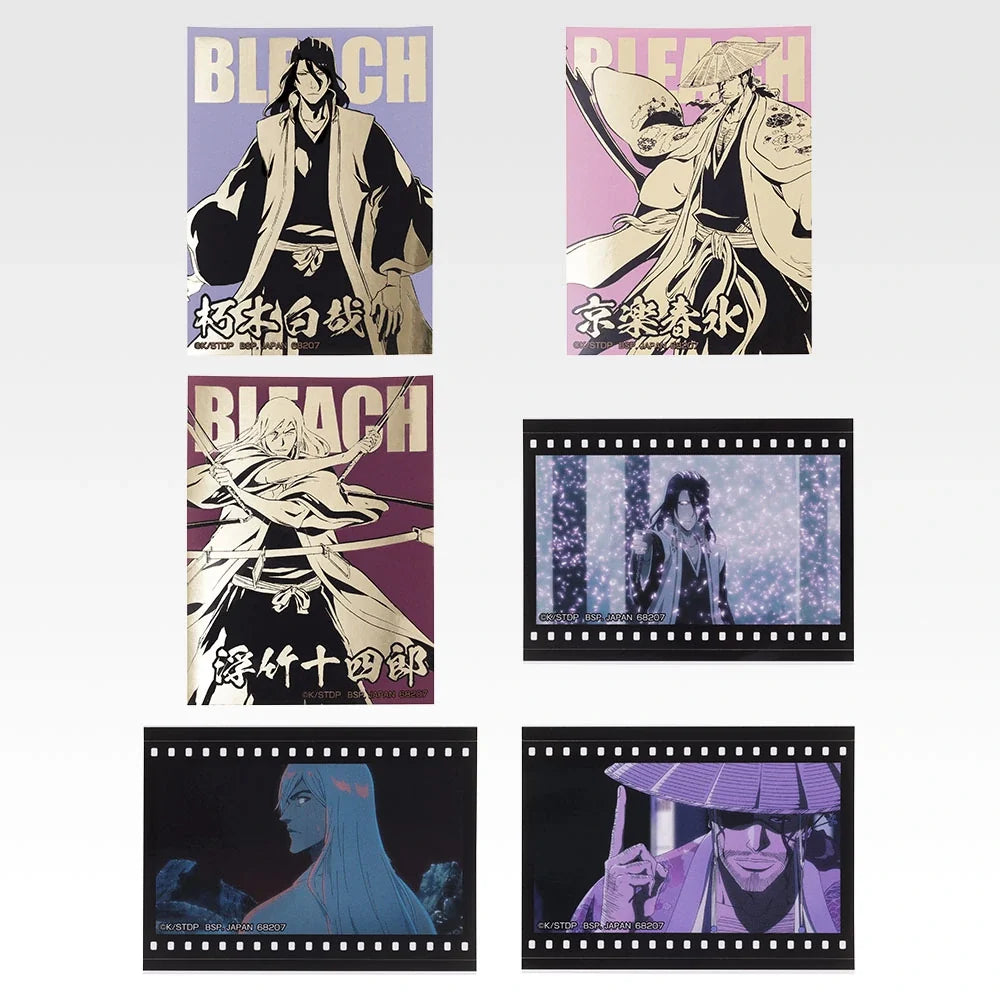 Ichiban   Kuji   Bleach   Stirring   Souls   Vol.   5   -   H   Prize   Stickers   Complete   Set   of   10   Types