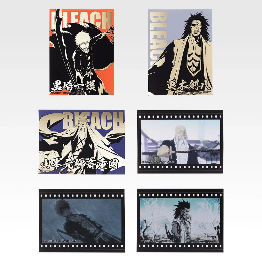 Ichiban   Kuji   Bleach   Stirring   Souls   Vol.   5   -   H   Prize   Stickers   Complete   Set   of   10   Types