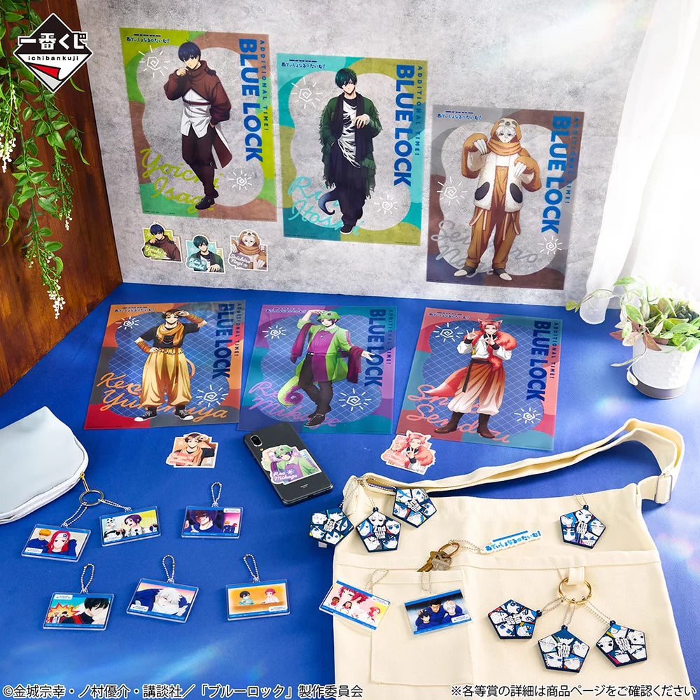 Ichiban   Kuji   Blue   Lock   Additional   Time!   -   I   Prize   Clear   Poster   &   Sticker   (6   Types)