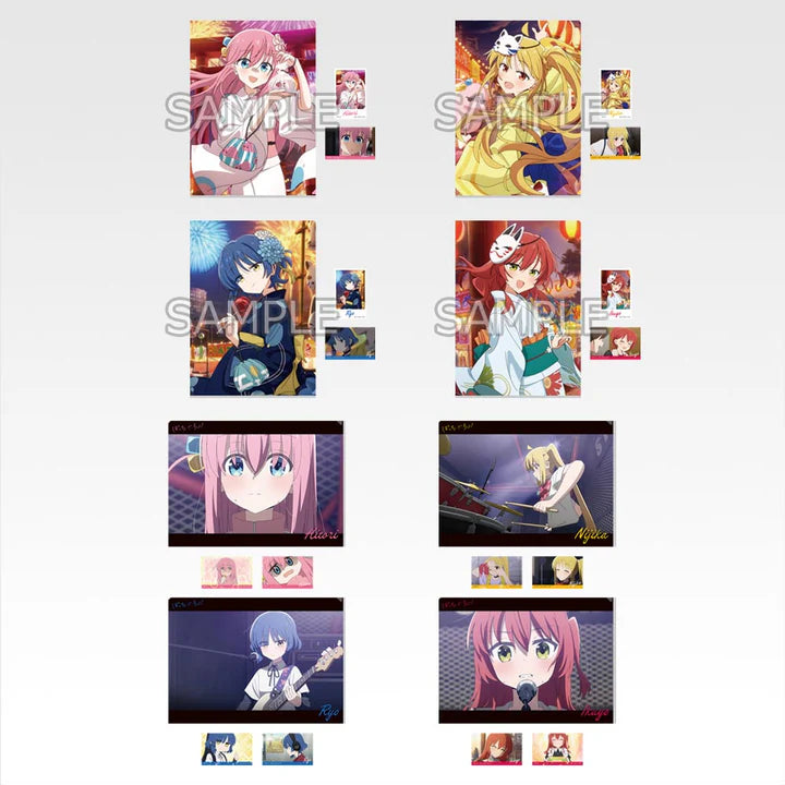 Ichiban   Kuji   Bocchi   the   Rock!   Volume   4   -   K   Prize   Clear   File   &   Sticker   Set   Complete   Set   of   8   Types