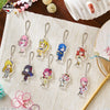 Ichiban   Kuji   Bocchi   the   Rock!   Volume   4   -   L   Prize   Acrylic   Charm   Complete   Set   of   9   Types