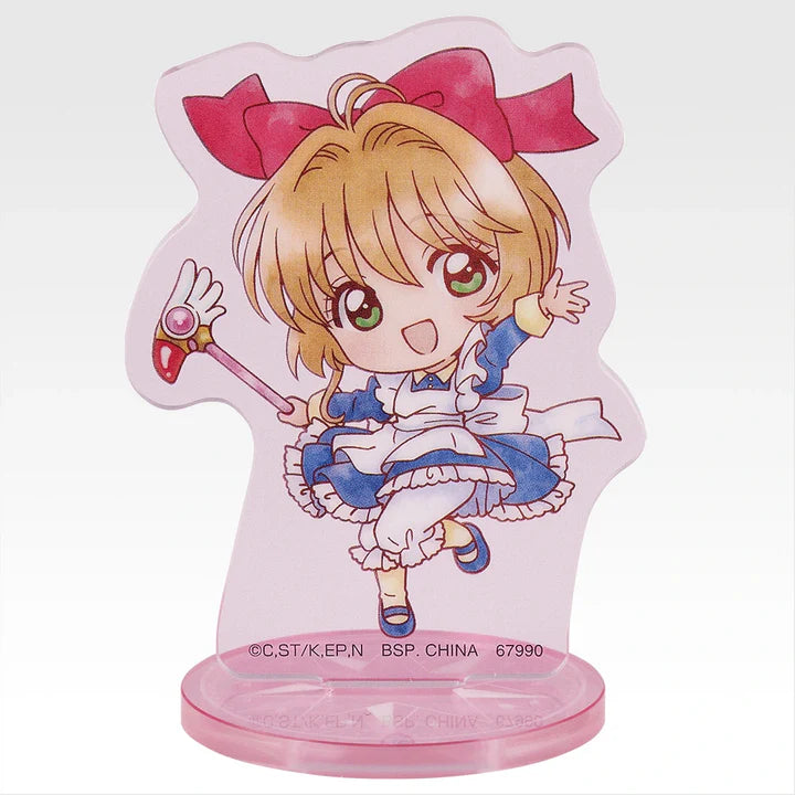 Ichiban   Kuji   Cardcaptor   Sakura   Clear   Card   Arc   Charmul   Collection   -   F   Prize   Deformed   Acrylic   Stands   Complete   Set   of   11   Types